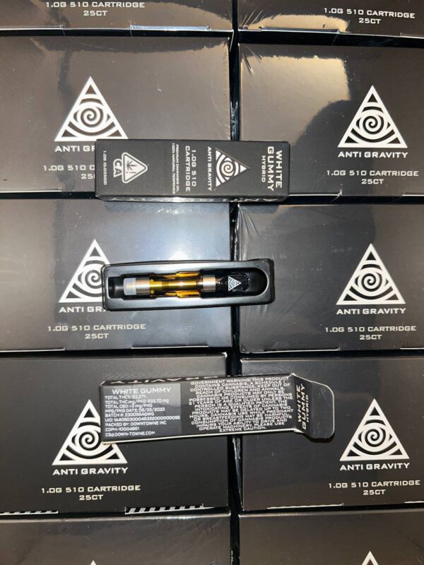 Anti gravity 1g cartridge