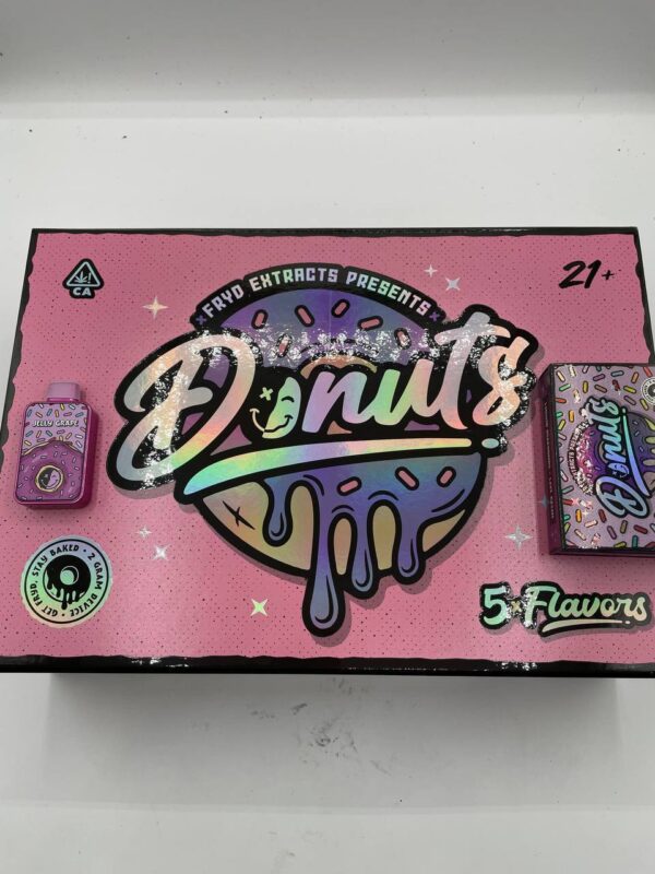 DONUTZ BY FRYD LIVE RESIN + LIQUID DIAMONDS DISPOSABLE