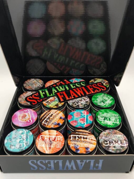 Flawless diamonds wax extracts live resin concentrate jars