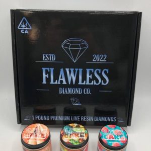 Flawless diamonds wax extracts live resin concentrate jars