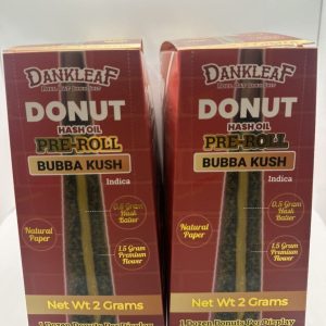 2G Dank Leaf Hash Hole + Oil Pre Roll