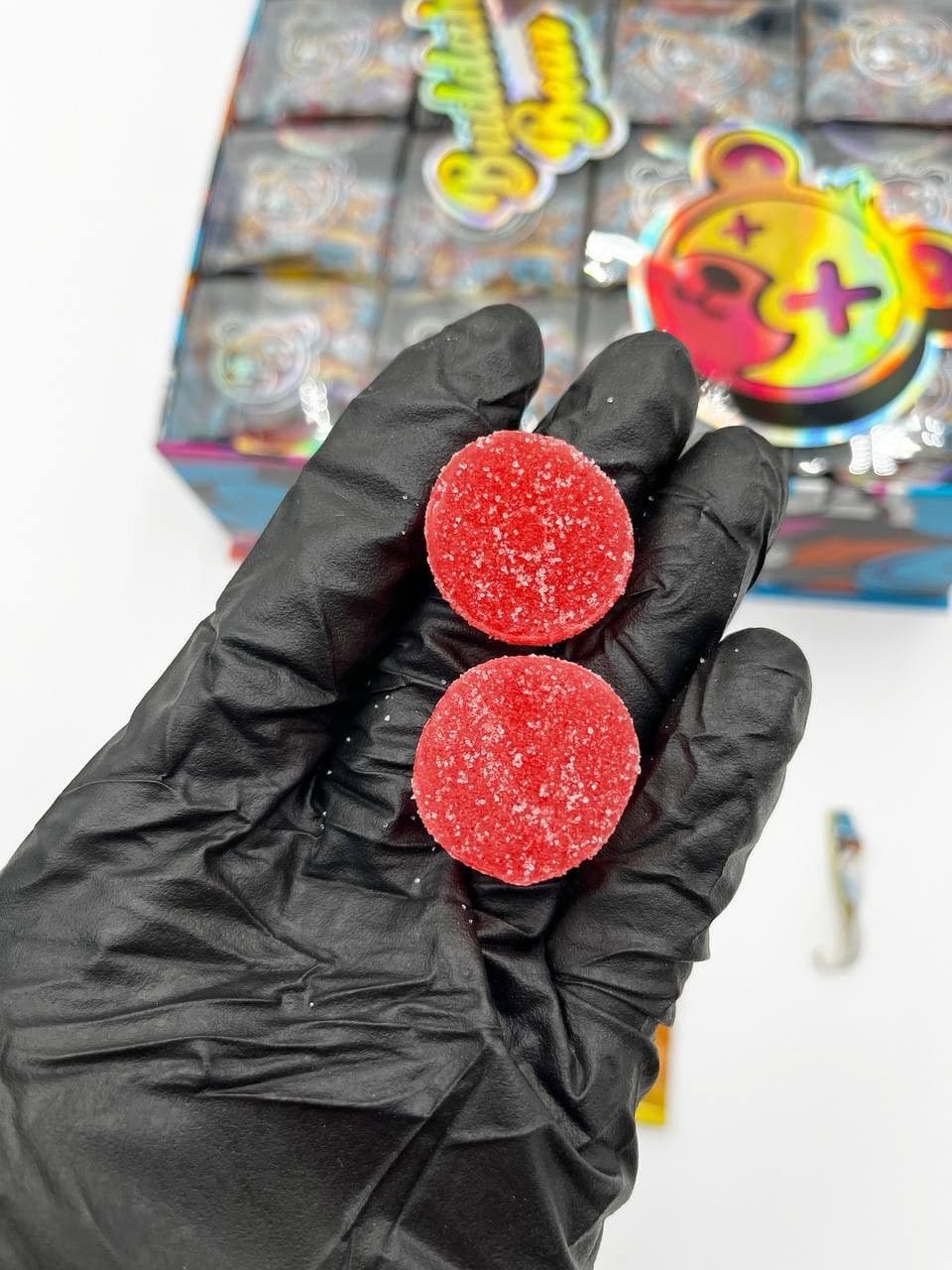 Buddah Bear Wax| Badder| sugar diamonds ounce comes with 2pk of gummies