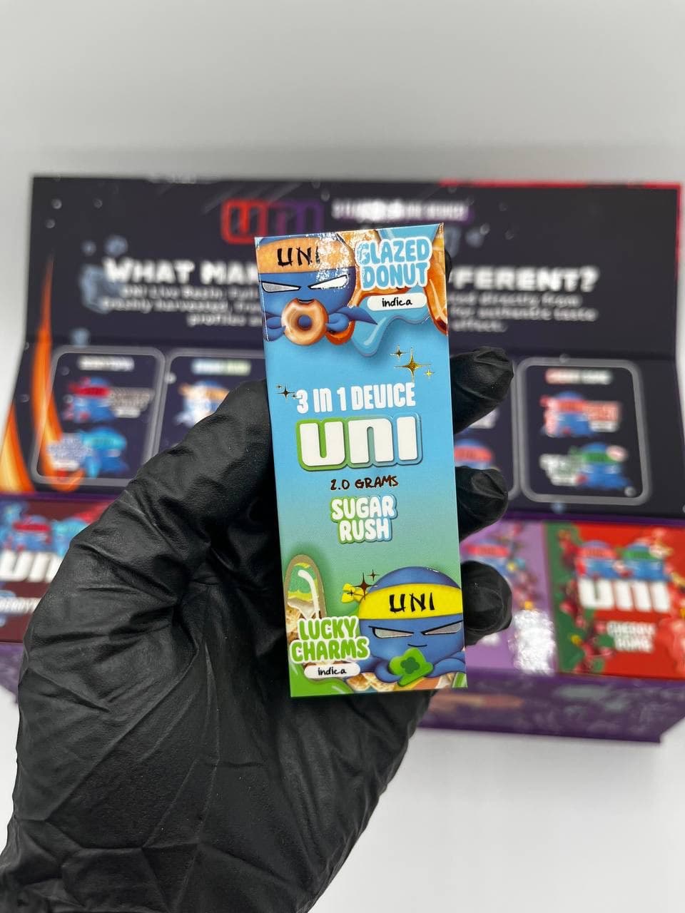 UNI EXTRACTS 2G DISPOSABLE 3-IN-1 DEVICE