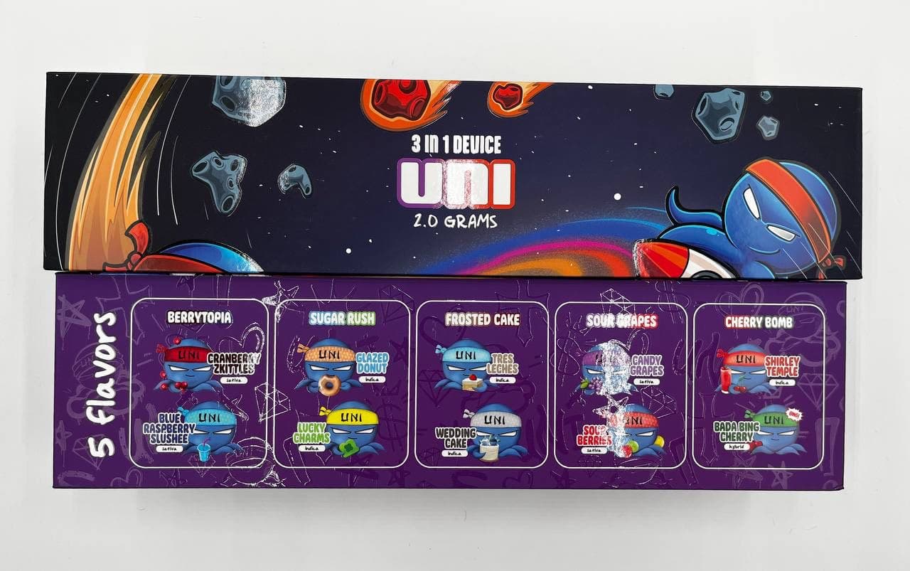 UNI EXTRACTS 2G DISPOSABLE 3-IN-1 DEVICE