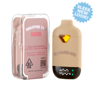 Smoothie Bar 2G Blend Disposable Biscotti (Indica) x Gumbo (Indica)