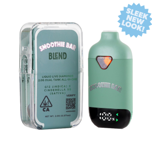 Smoothie Bar 2G Blend Dual Disposable G13 (Indica) x Cinderella 99 (Sativa)