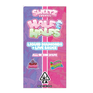 BLACK SHERBET X RAINBOW BELTS | Sweetz Exotics Half and Halfs 2G Disposable