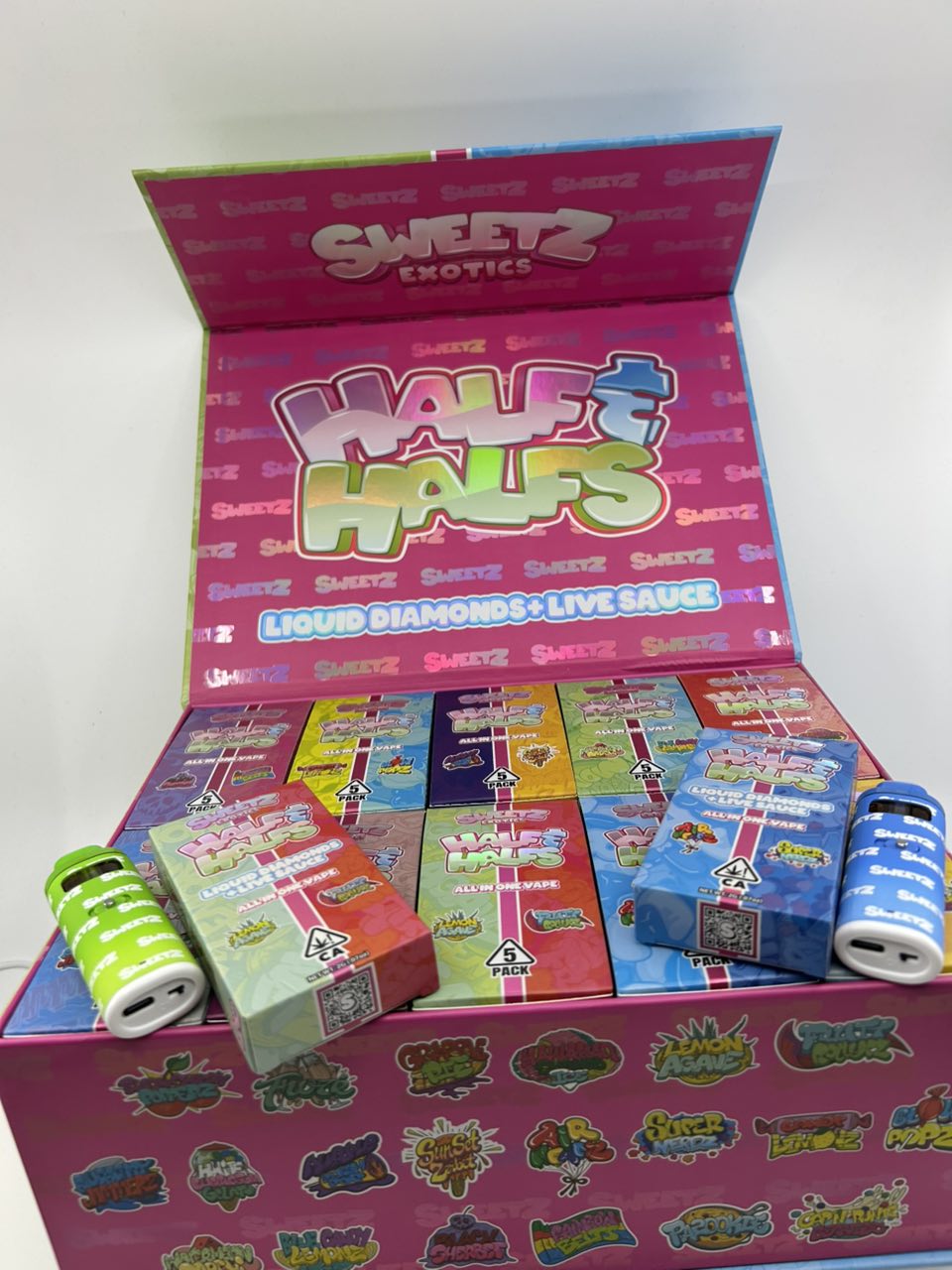SWEETZ EXOTICS HALF & HALFS 2G DISPOSABLE (MIXED FLAVORS)| - Image 2