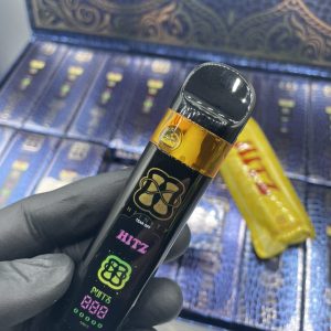 HITZ INFINITY BLUE LABEL 2G DISPOSABLE – HITZ INFINITY EDITION TWO – LIVE RESIN SUGAR LIQUID DIAMONDS