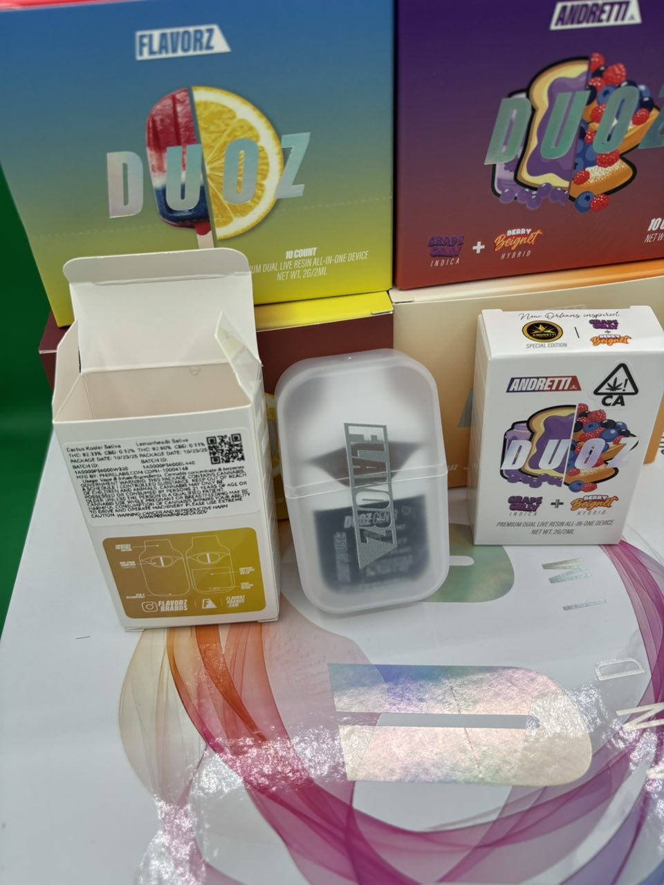 FLAVORZ DUOZ GEN 3 2G DISPOSABLE – LIVE RESIN - Image 3