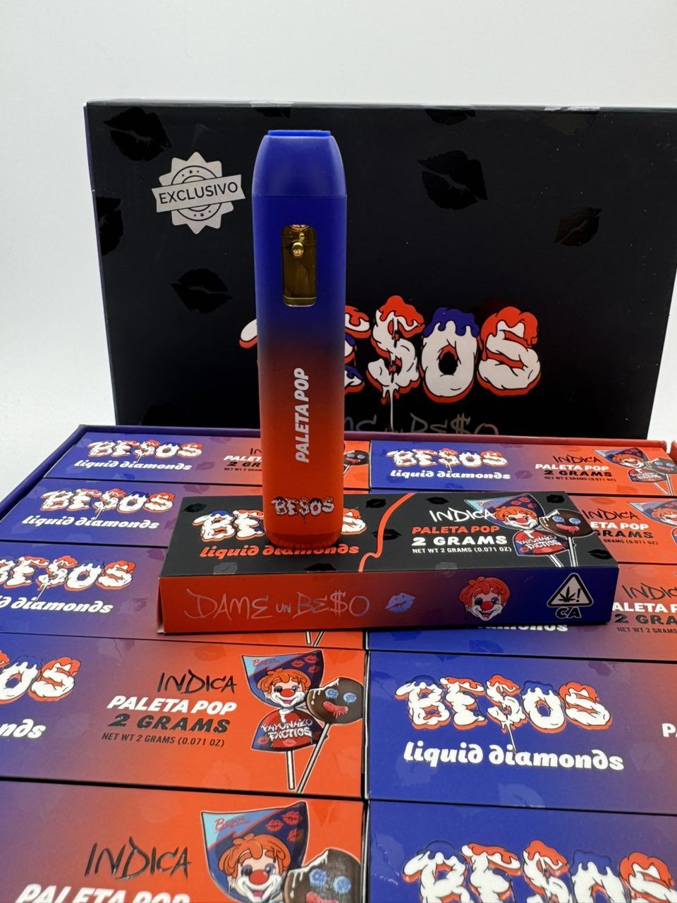 BESOS PALETA POP 2G DISPOSABLE – LIQUID DIAMONDS