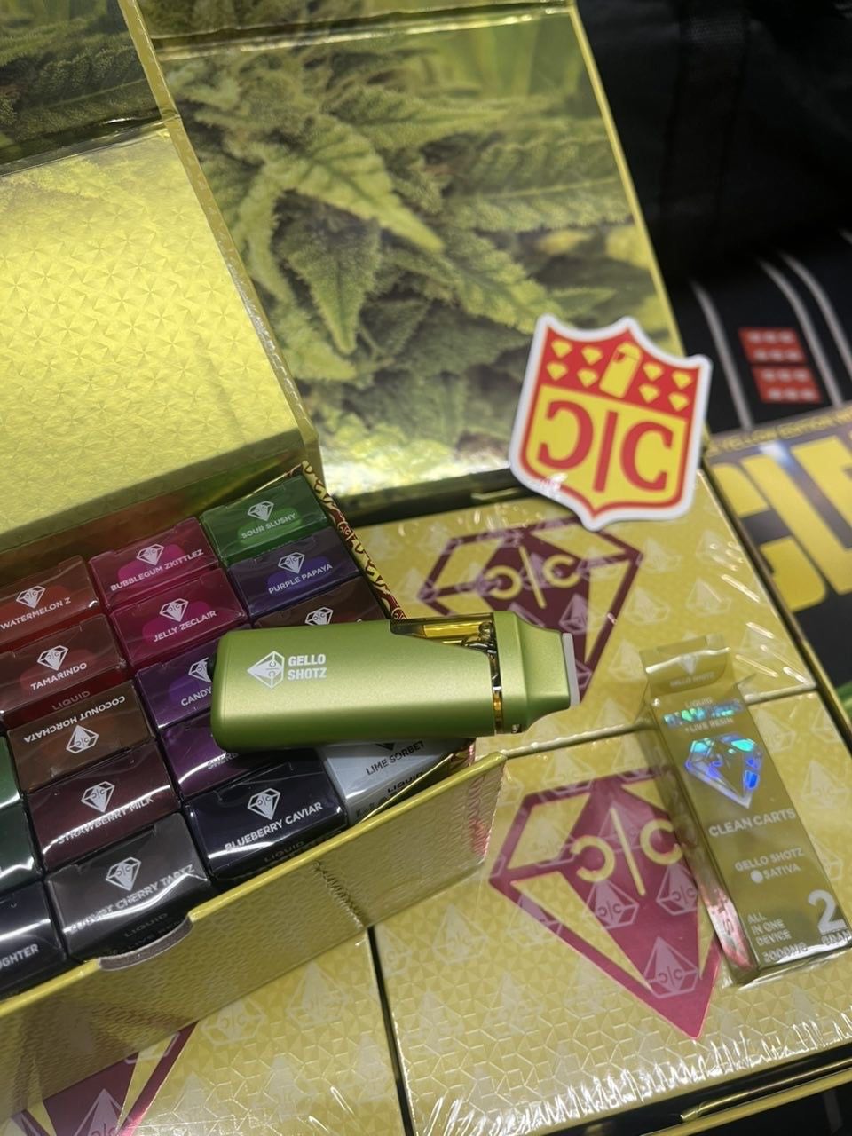 CLEAN CARTS 2G DISPOSABLE YELLOW EDITION – LIQUID DIAMONDS + LIVE RESIN - Image 2