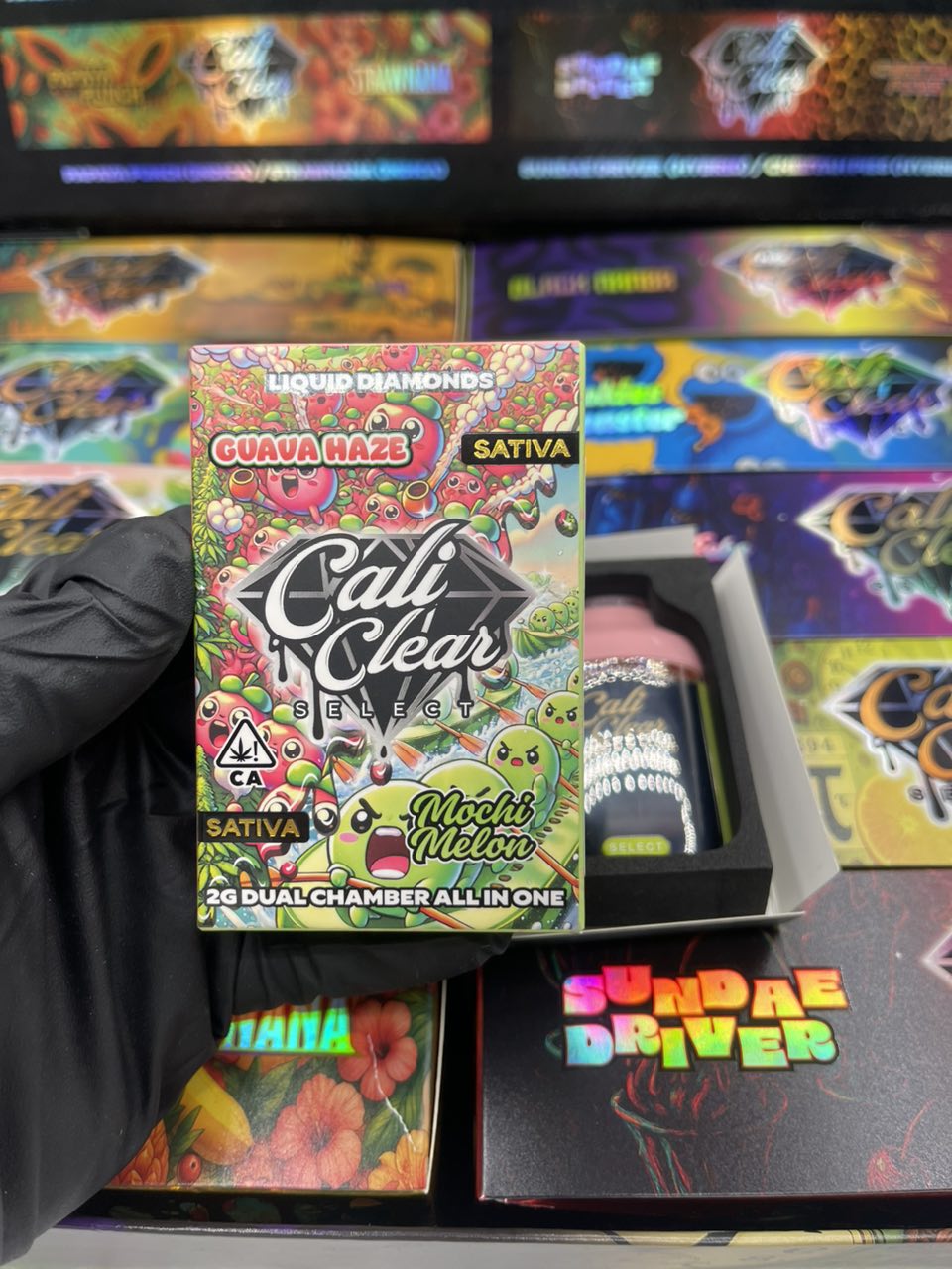 cali clear dual chamber 2g disposable