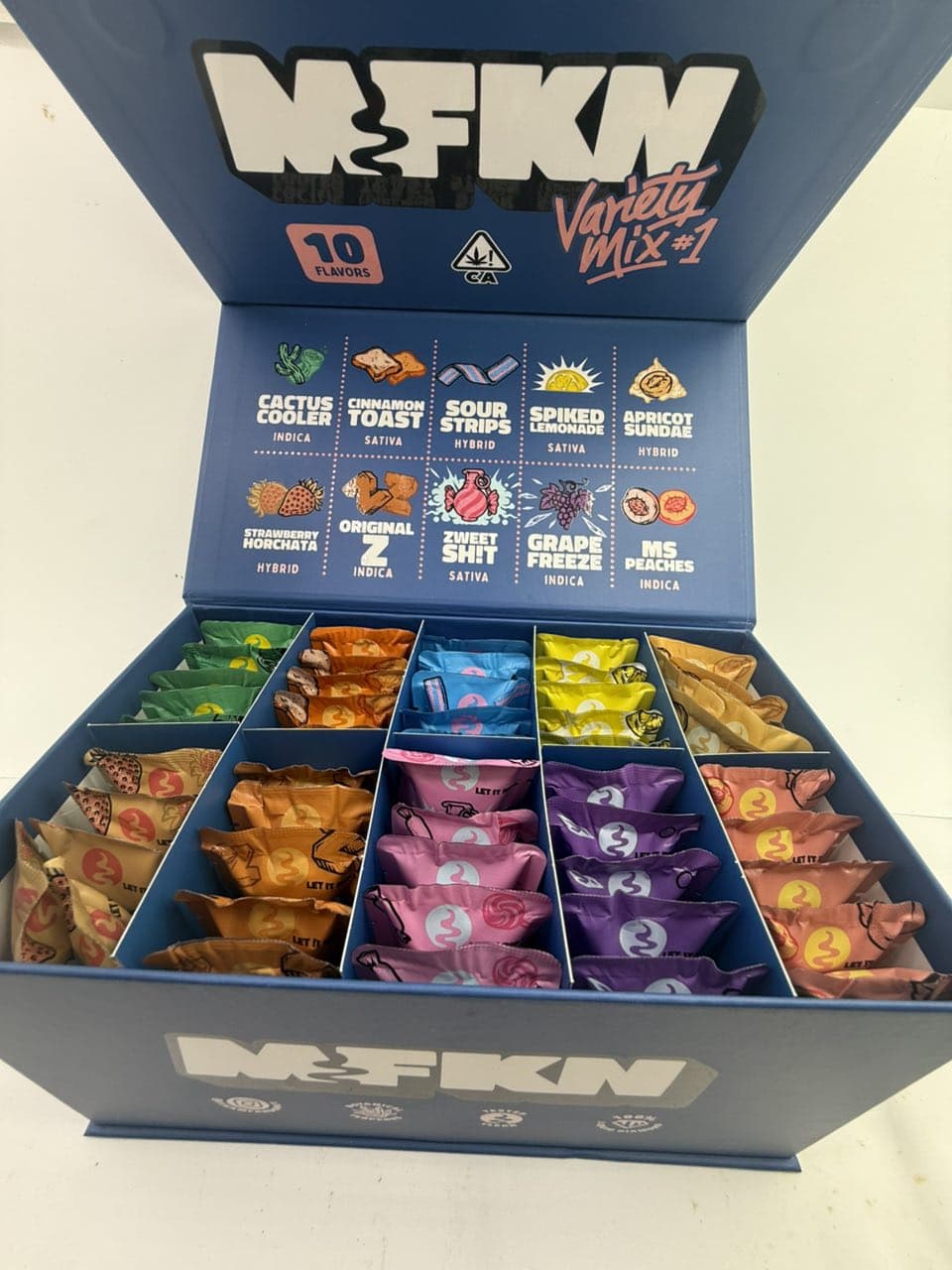 MFKN 2G Disposable – Variety mixed with screen
