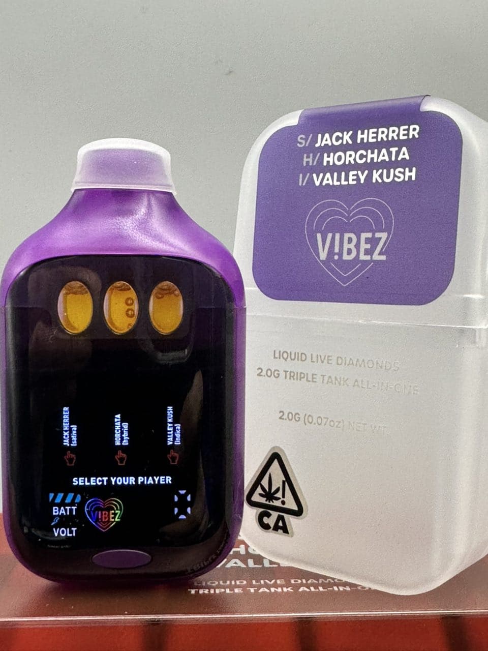 VIBEZ 2G SWITCH DISPOSABLE TRIPPLE TANK