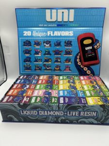 Uni 2g liquid diamond x live resin disposable